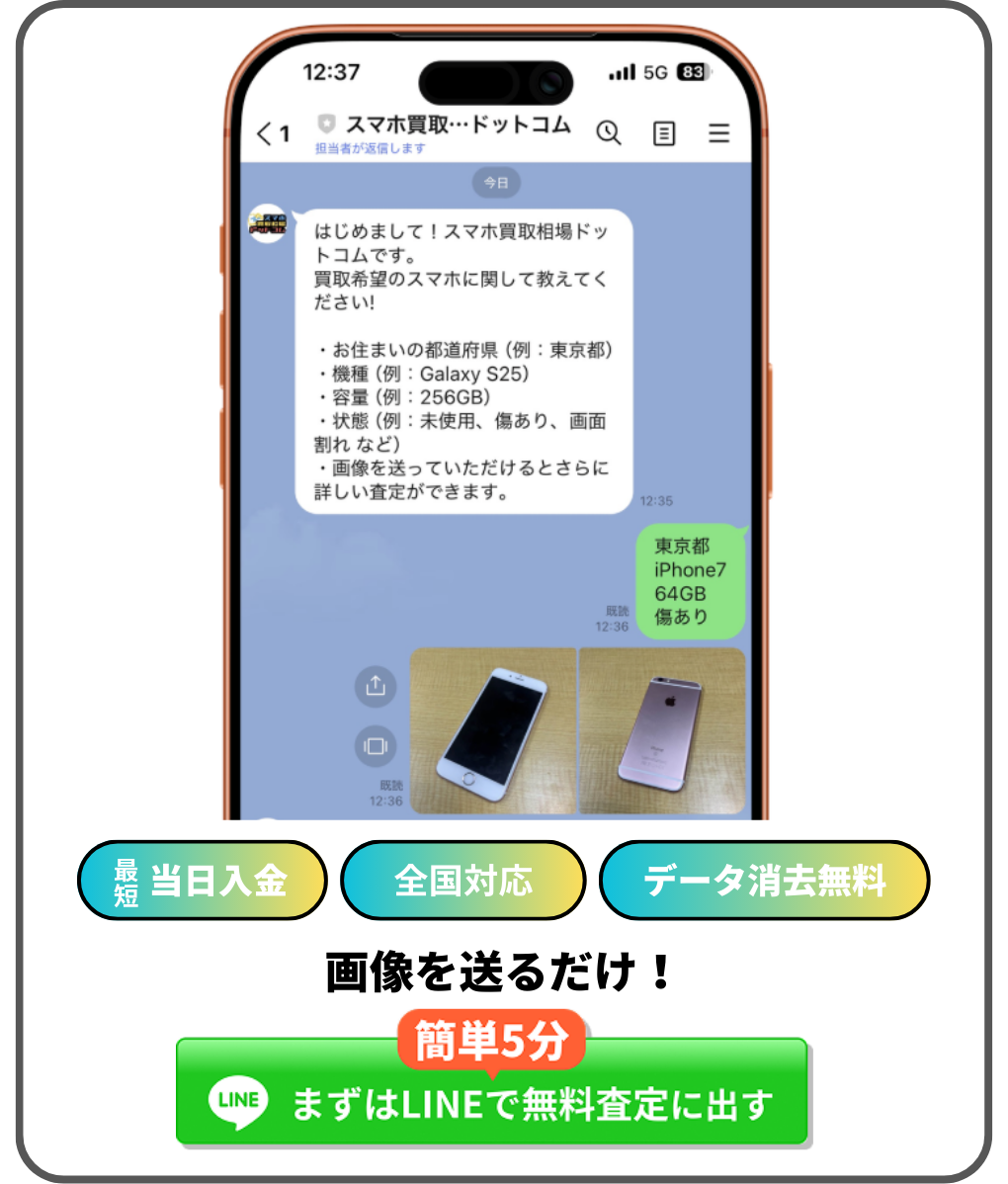 スマホ 型番の調べかた