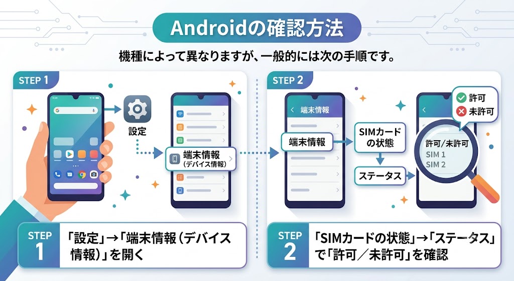 スマホ SIMロック解除