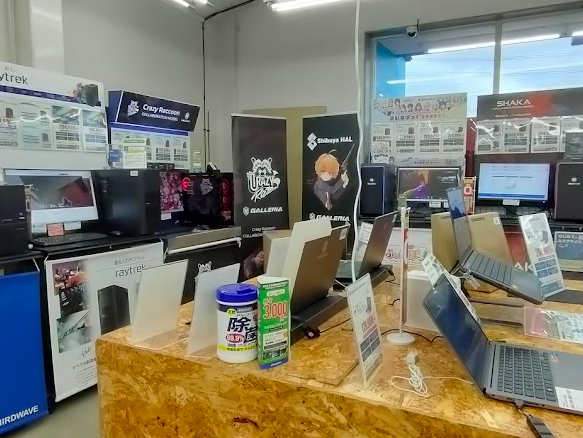 ドスパラ浜松店　スマホ買取　口コミ　レビュー