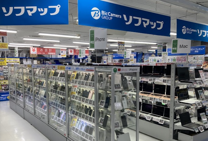 ソフマップ 立川店　スマホ買取　口コミ　レビュー