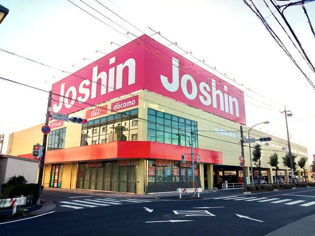 ジョーシン一ツ木店の外観